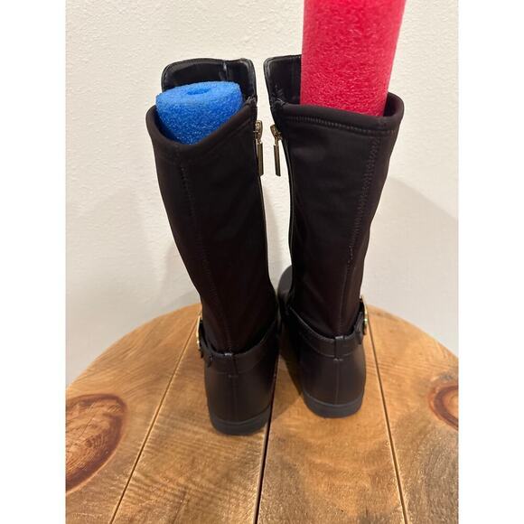 Michael Kors Emma Ryan Brown Riding Boots size 5 - Picture 4 of 7